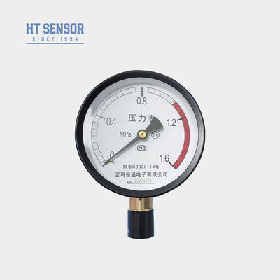 Pointer Mechanical Pressure Gauge Passive Pressure Display With Water And Oil Test