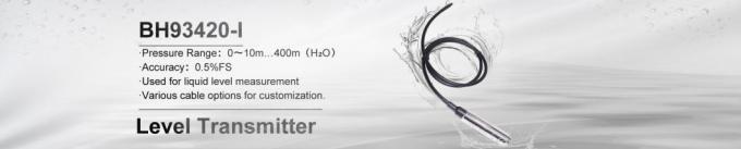 HT Sreies Sensor Tingkat Air Transmitter Tekanan Cairan Dengan Led Display 4