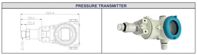 BPHT24-IX Flush Diaphragm Pressure Sensor Sensor Tekanan Cairan Sanitasi OEM 2