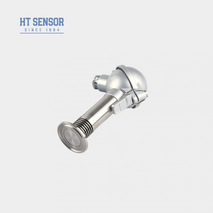 Hengtong Clamp Type OEM Pressure Transmitter Dengan Sensor Tekanan Resistensi Suhu Tinggi 0