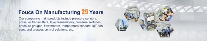 Indikator suhu baja tahan karat Transmitter Sensor tekanan suhu tinggi -55 ~ 1200 1