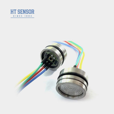 19mm Diameter Silicon Diaphragm Tekanan Sensor 316L Piezoresistive Tekanan Sensor