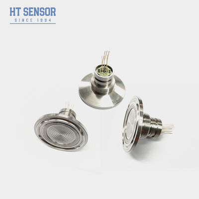 HT-IQ Flush Mounted Sensor Clamp Segel ketat Diafragma Pressure Transducer Silicon Pressure Sensor