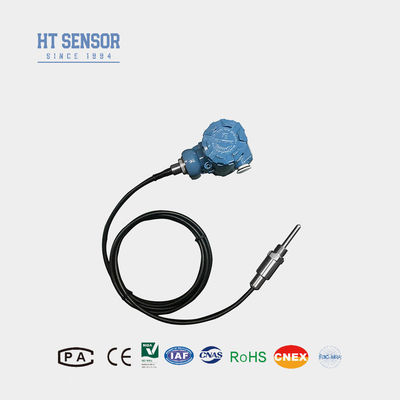 IP67 4-20mA Indikator Suhu Transmitter Kabel Terhubung Tipe Input PT100 Sensor Suhu Probe