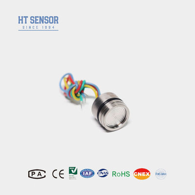 HT19F Diafragma Silicon Tekanan Sensor Sel Piezoresistive Sensor Baja tahan karat