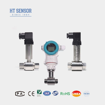 Pemancar Tekanan Diferensial Cairan Sensor HT Sensor Baja Tahan Karat Dengan Pemancar DIN