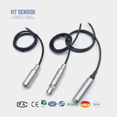 Opsi kabel PE/PU/PTFE Tersedia Transmitter Tingkat Cairan untuk Berbagai Lingkungan Uji Sensor