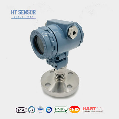 HT Series Flush Diaphragm Pressure Sensor Transmitter Untuk High Temperature Industrial Pressure Transmitter