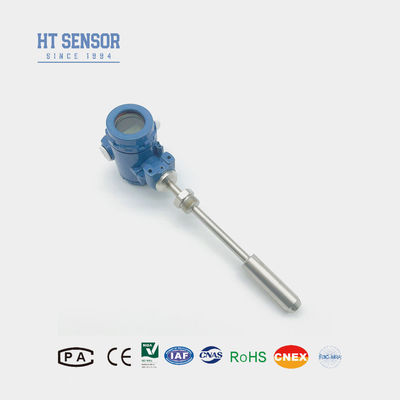 Stainless Steel 4-20mA Pengukuran Transmitter Tingkat Cairan Dengan Transmitter Sensor Tekanan Silikon