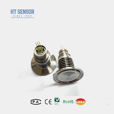 Sensor Tekanan Silikon Industri Clap 50.4mm HT-IQT Sensor Tekanan Cairan Suhu Tinggi