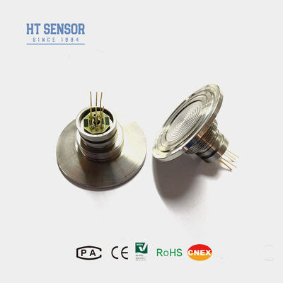 HT-IQ 1.5''sensor tekanan industri makanan untuk komponen inti pengirim tingkat flush sensor tekanan diafragma